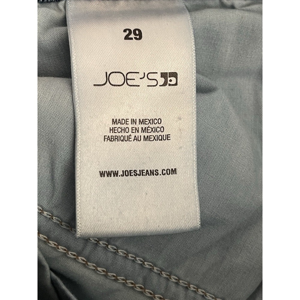 Joes Jeans High Rise Skinny Ankle Blue Denim Distressed Jeans Womens Size 29 EUC - Picture 4 of 4